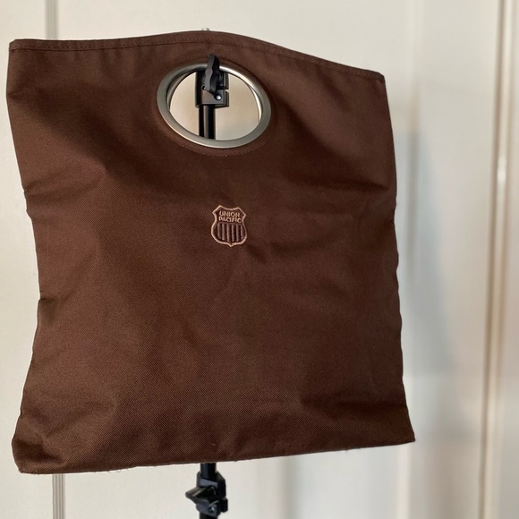 4 for $20 SALE! Union Pacific Embroidered Canvas Market Tote, Brown, OS - Picture 9 of 10